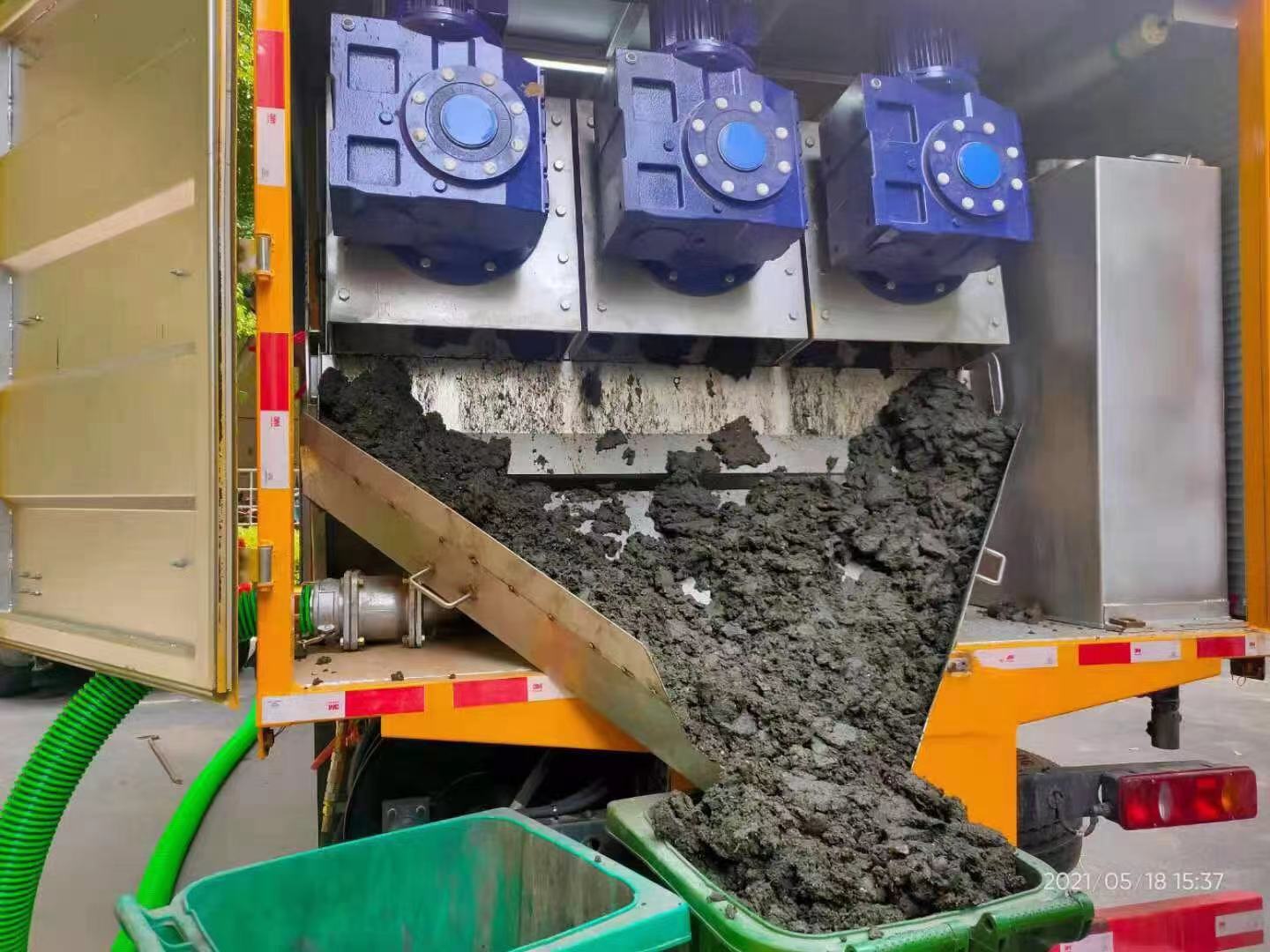 永和化粪池清掏城市维护站-泥浆净化干湿分离处理